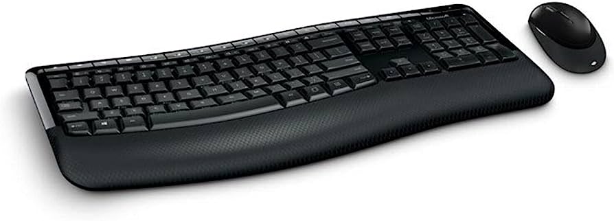[PP4-00020] Microsoft Comfort Desktop 5050 Wireless Keyboard & Mouse Combo PP4-00020