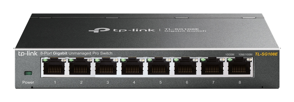 [TL-SG108E] TL-SG108E TP-Link : 8 Port Gigabit Ethernet Switch