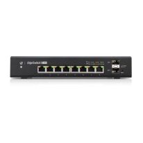 [ES.8.150W] ES.8.150W Ubiquiti EdgeSwitch - 8 Port Managed Gigabit PoE Switch with SFP slots