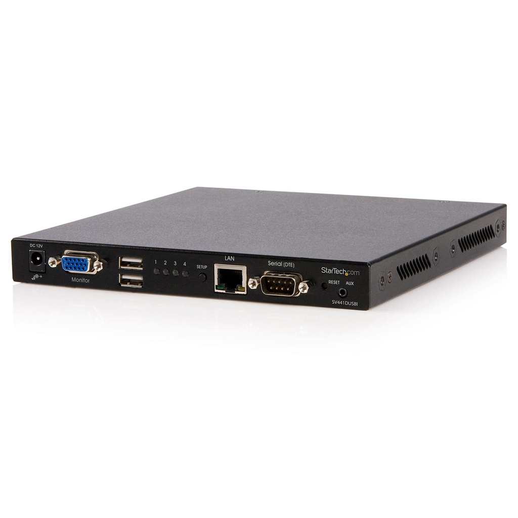 [SV441DUSBI] SV441DUSBI StarTech 4 Port VGA USB IP KVM Switch with Virtual Media - 1U Rackmount