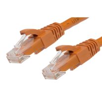 004.002.5019 7m RJ45 CAT6 Ethernet Network Cable | Orange