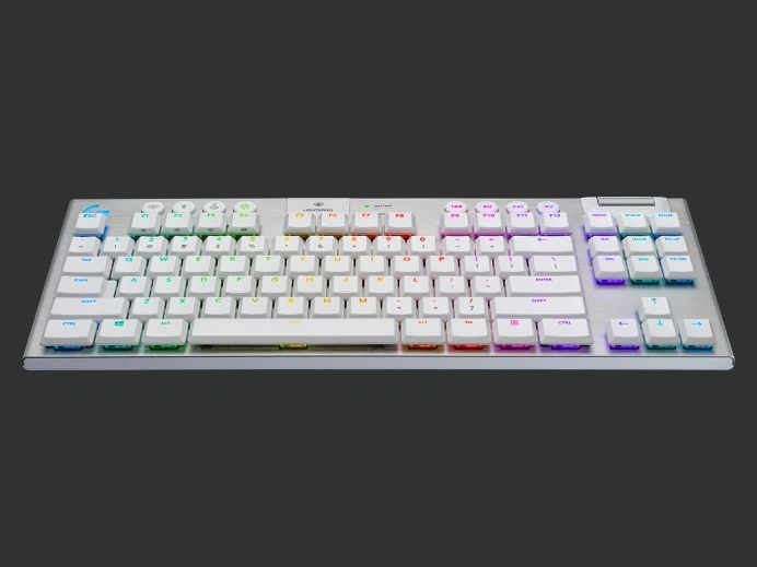 [920-009660] 920-009660 G915 TKL LIGHTSPEED Wireless Mechanical Gaming Keyboard GL Tactile White 