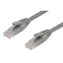 [004.001.9001] 0.25m Cat 5E Ethernet Network Cable Grey