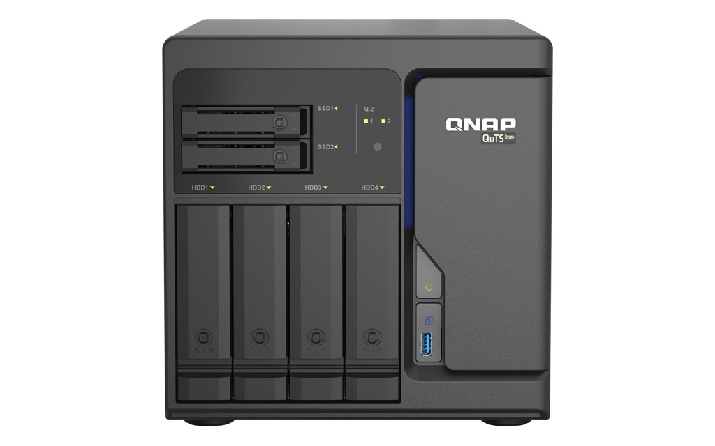 [TS-h686-D1602-8G] TS-h686-D1602-8G QNAP  4 Bay Diskless NAS Dual Core 2.4GHz CPU 8GB RAM