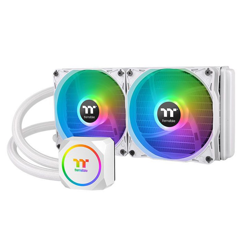 [CL-W301-PL12SW-A] CL-W301-PL12SW-A Thermaltake TH240 ARGB Sync Snow Edition All-in-One Liquid Cooler