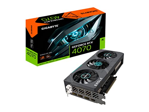 [GV-N4070EAGLE OC-12GD] GeForce RTX 4070 Eagle OC 12GB Video Card GV-N4070EAGLE OC-12GD