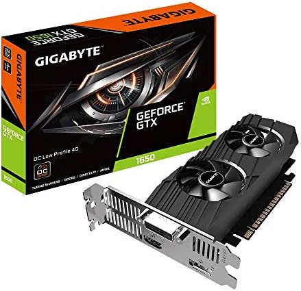 [GV-N1650OC-4GL] GeForce GTX 1650 OC Low Profile 4G Video Card GV-N1650OC-4GL