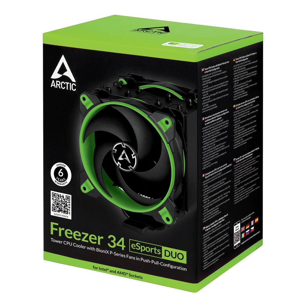 [ACFRE00060A] ACFRE00060A Arctic Cooling Freezer 34 eSports DUO Red CPU Cooler