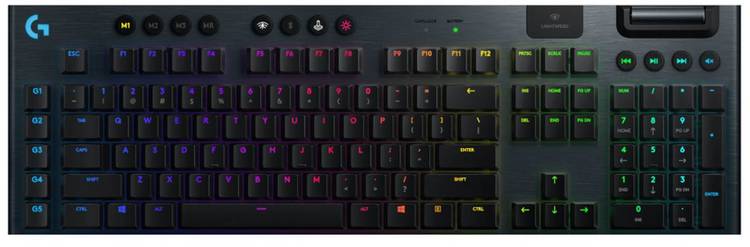 [920-009227] 920-009227 G915 Wireless RGB Mechanical Keyboard Lightspeed GL Linear 