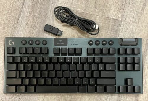 [920-009495] 920-009495 G915 TKL LIGHTSPEED Wireless RGB Mechanical Gaming Keyboard - Tactile