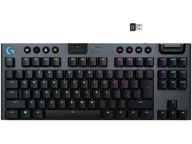 [920-009495] 920-009495 G915 TKL LIGHTSPEED Wireless RGB Mechanical Gaming Keyboard - Tactile