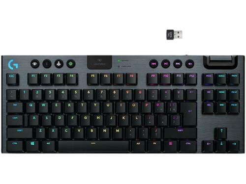 [920-009529] 920-009529 G915 TKL LIGHTSPEED Wireless RGB Mechanical Gaming Keyboard - Clicky 