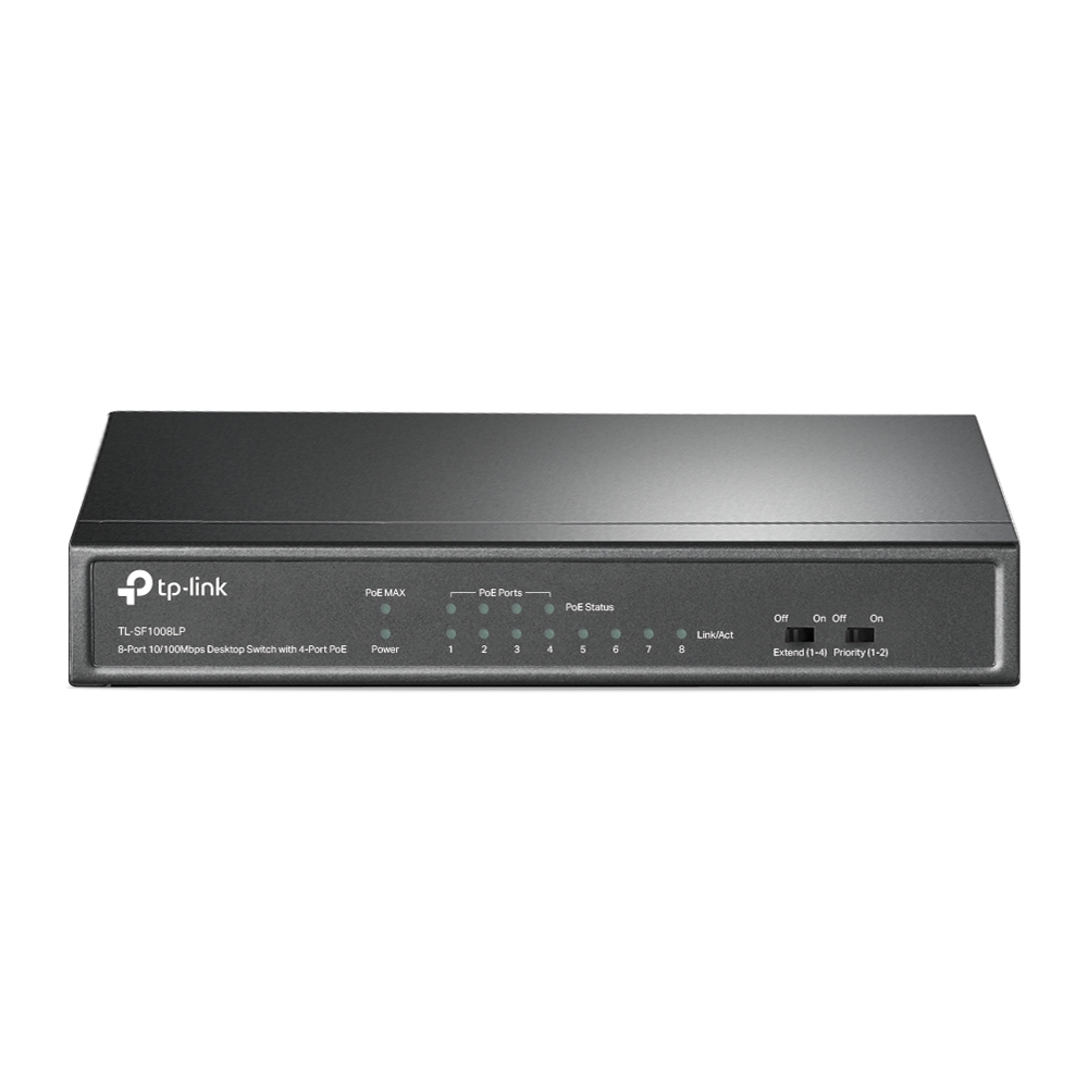 [TL-SF1008LP] TL-SF1008LP TP-Link  | 8 Port 10/100 Mbps Desktop Switch with 4 Port PoE