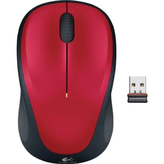 [910-003412] 910-003412 M235 Red Wireless Mouse 