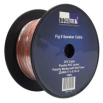 [008.008.7011] Figure 8 Speaker Cable (17/0.16mm) 22AWG - 100m Roll