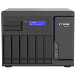 [TS-H886-D1622-16G] QNAP TS-H886-D1622-16G 8 Bay Diskless NAS Xeon D-1622 CPU 16GB RAM TS-H886-D1622-16G