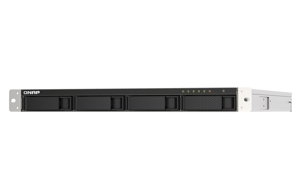 [TS-453DU-4G] TS-453DU-4G QNAP 1U 4-Bay Nas/Iscsi Ip-San Celeron QC 2.0-2.7Ghz) 4Gb Ram Hdmi1.4B 10Gbe-Ready Pcie Slot 1-Psu