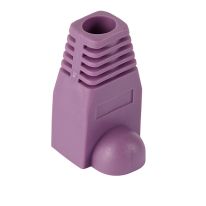 [005.012.0005] RJ45 Cable Boots - 10 Pack-Purple