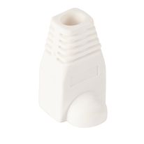 [005.012.0004] RJ45 Cable Boots - 10 Pack-White