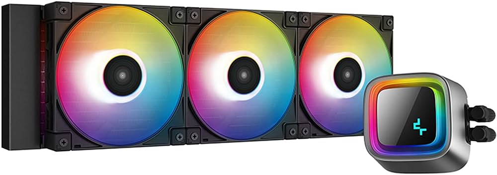 [R-LS720-BKAMNT-G-1] R-LS720-BKAMNT-G-1 Deepcool LS720 ARGB Black CPU Cooler