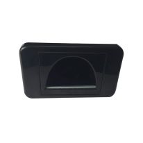 [016.000.1003] Bullnose Reverse Wall Plate: Black