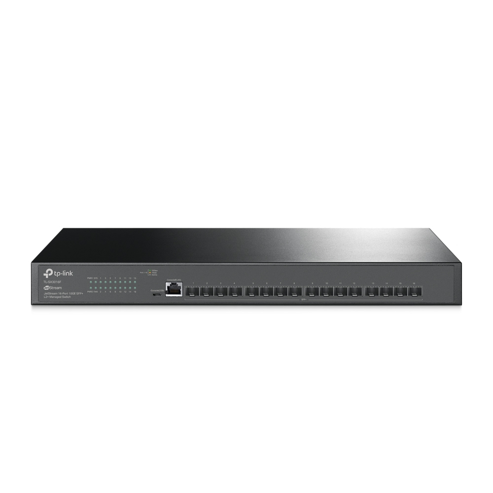 [TL-SX3016F] TL-SX3016F TP-Link  | JetStream 16-Port 10GE SFP + L2 + Managed Switch