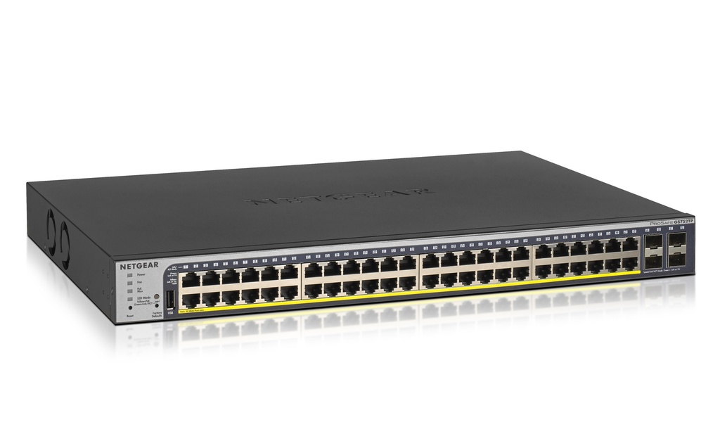 [GS752TP-200AJS] GS752TP-200AJS Netgear  48-Port Gigabit PoE+ Smart Switch with 4 SFP Ports