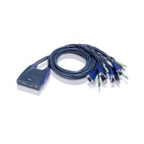 [CS64US] CS64US Aten  4 Port USB VGA/ Audio Cable KVM Switch