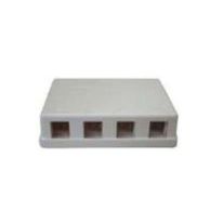[016.008.0003] 016.008.0003 4 Port Keystone Surface Mount Box