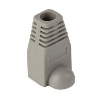 [005.012.0008] RJ45 Cable Boots - 10 Pack-Grey
