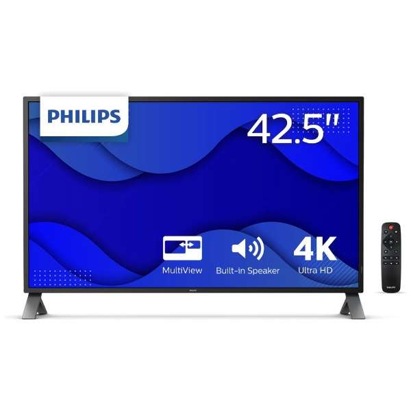 [438P1] 438P1 43" LED  IPS 4K 3840x2160 UHD W-LED Monitor SPK VESA