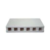 [016.008.0004] 016.008.0004 6 Port Keystone Surface Mount Box