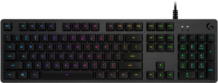 [920-008949] 920-008949 G512 Carbon RGB Mechanical Gaming Keyboard GX Blue Switch 