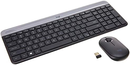 [920-009182] 920-009182 MK470 Slim Wireless Keyboard Mouse - Graphite