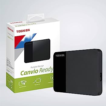 [HDTP320AK3AA] Canvio Ready 2TB Portable External Hard Drive - Black HDTP320AK3AA