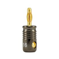[PW.16BSPK.P50] PW.16BSPK.P50 Planet Waves Banana Plug Speaker Wire Termination - 16AWG | Pack of 50
