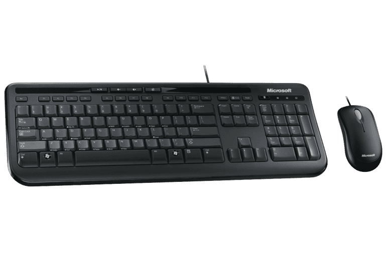 [APB-00018] APB-00018 Microsoft Wired Desktop 600 DSK600 DT600 Wired Keyboard + Mouse Retail