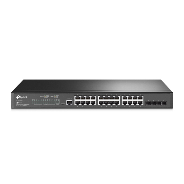 [TL-SG3428] TL-SG3428 TP-Link  | JetStream 24 port Gigabit L2+ Managed Switch with 4 SFP Slots