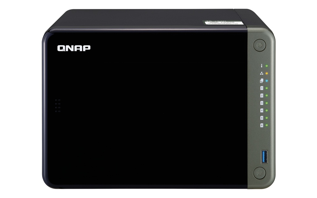 [TS-653D-8G] TS-653D-8G QNAP  6-Bay Diskless NAS Intel Celeron Quad-Core 2.0GHz CPU 8GB RAM
