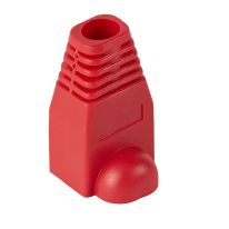 [005.012.0001] 005.012.0001 RJ45 Cable Boots - 10 Pack-Red