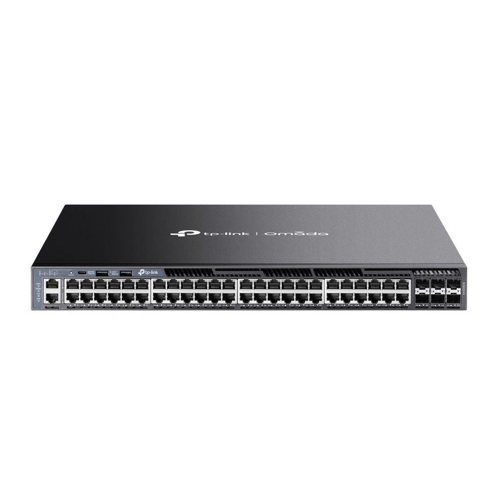 [SG6654X] SG6654X TP-Link  Omada 48-Port Gigabit Stackable L3 Managed Switch with 6 10G Slots