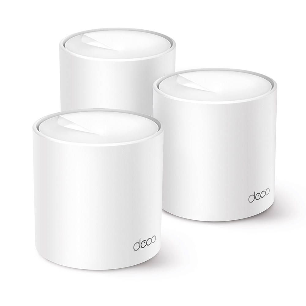 [Deco X1500(3-pack)] Deco X1500(3-pack) TP-Link   AX1500 Whole Home Mesh Wi-Fi 6 System