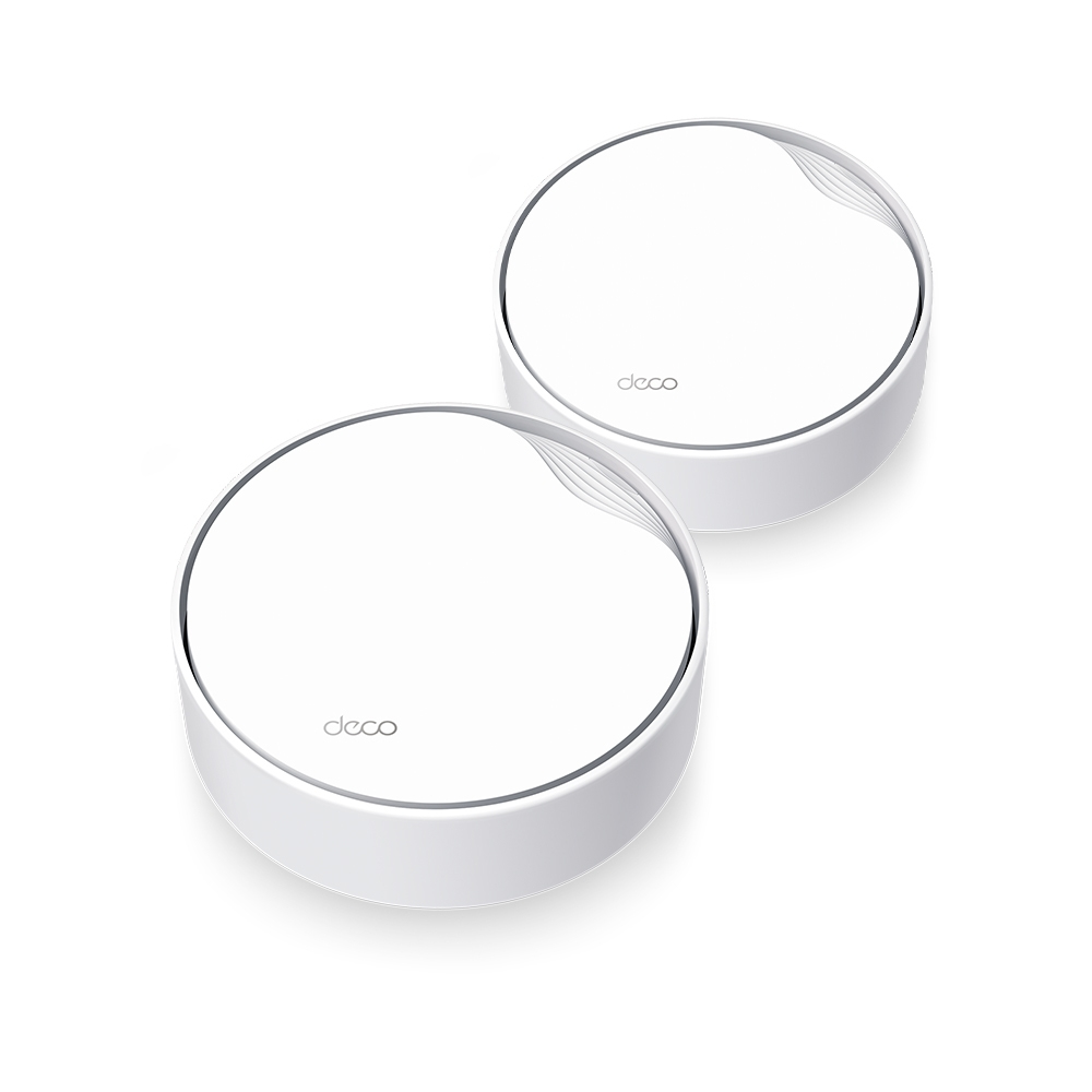 [Deco X50-PoE(2-pack)] Deco X50-PoE(2-pack) TP-Link  AX3000 Whole Home Mesh WiFi 6 System with PoE
