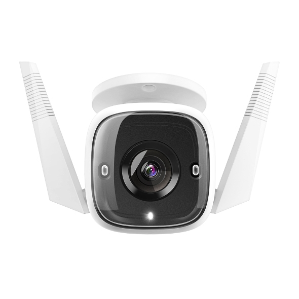 [TC65] TC65 TP-Link  Outdoor Security Wi-Fi Camera Ultra HD Video 3MP Definition, Wired/Wireless, Night Vision, Alarm, Two-Way Audio Microphone, Voice Control