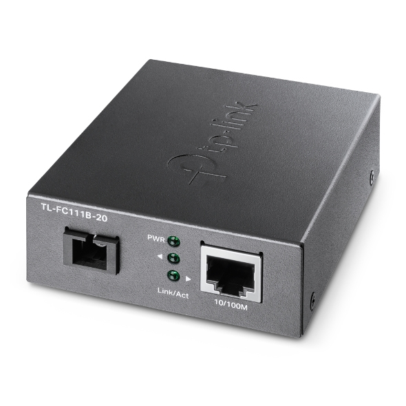 [FC111B-20] FC111B-20 TP-Link TL- 10/100 Mbps WDM Media Converter - IEEE 802.3u 1550nm 20KM (Compatible with TL-FC111A-20)