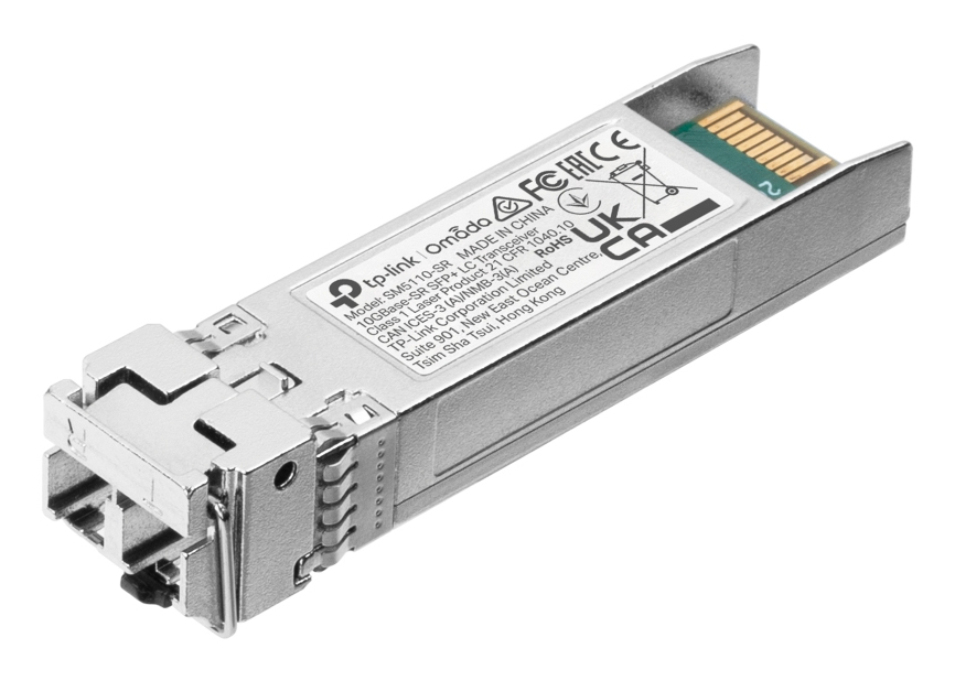 [SM5110-SR] SM5110-SR TP-Link TL- 10GBase-LR 10GBase-SR SFP+ LC Transceiver Multi Mode Hot-Pluggable Digital Diagnostic Monitoring SFP+ MSA Compatible