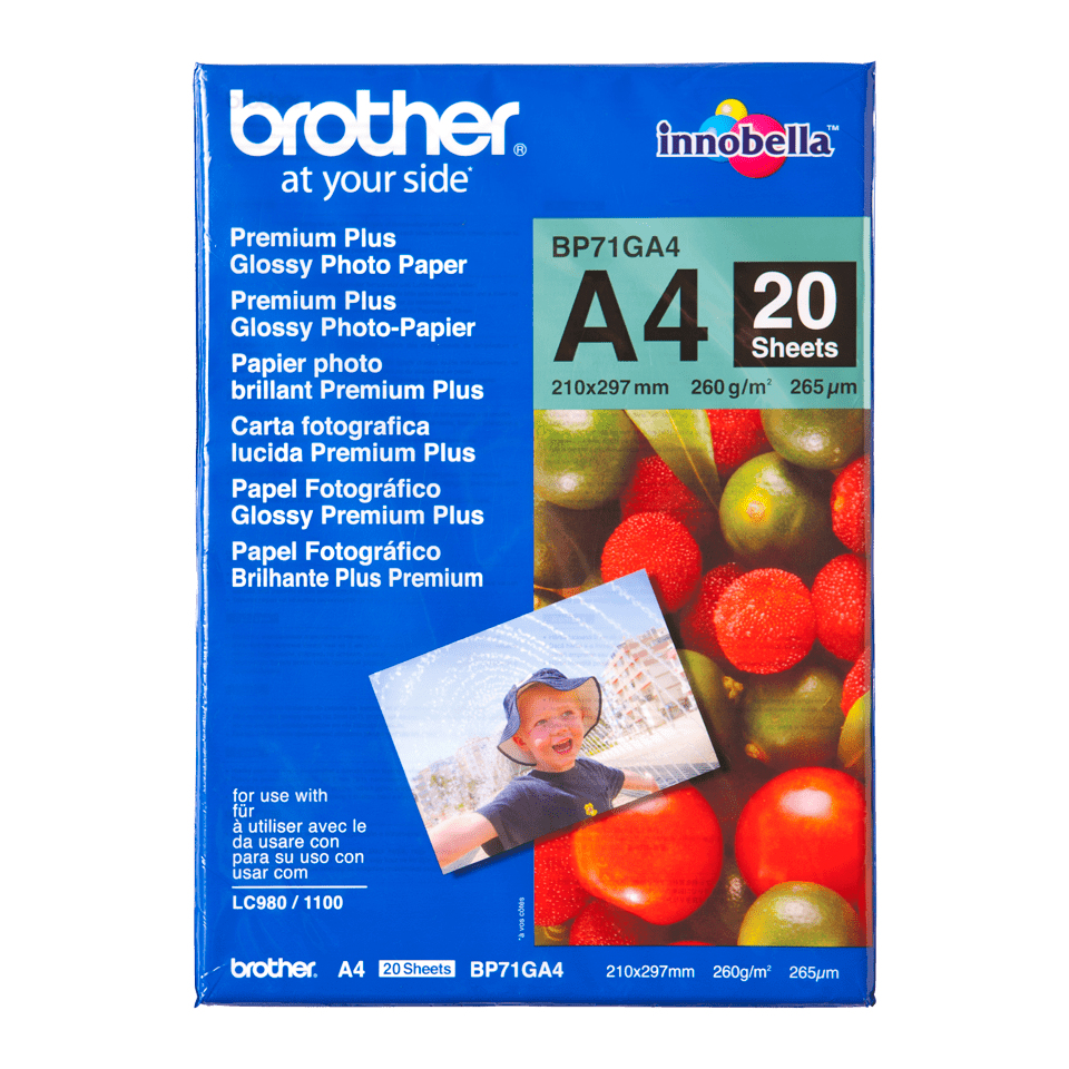 [4977766660815] 4977766660815 Brother A4 Premium Gloss Paper Brother A4 Premium Gloss Paper