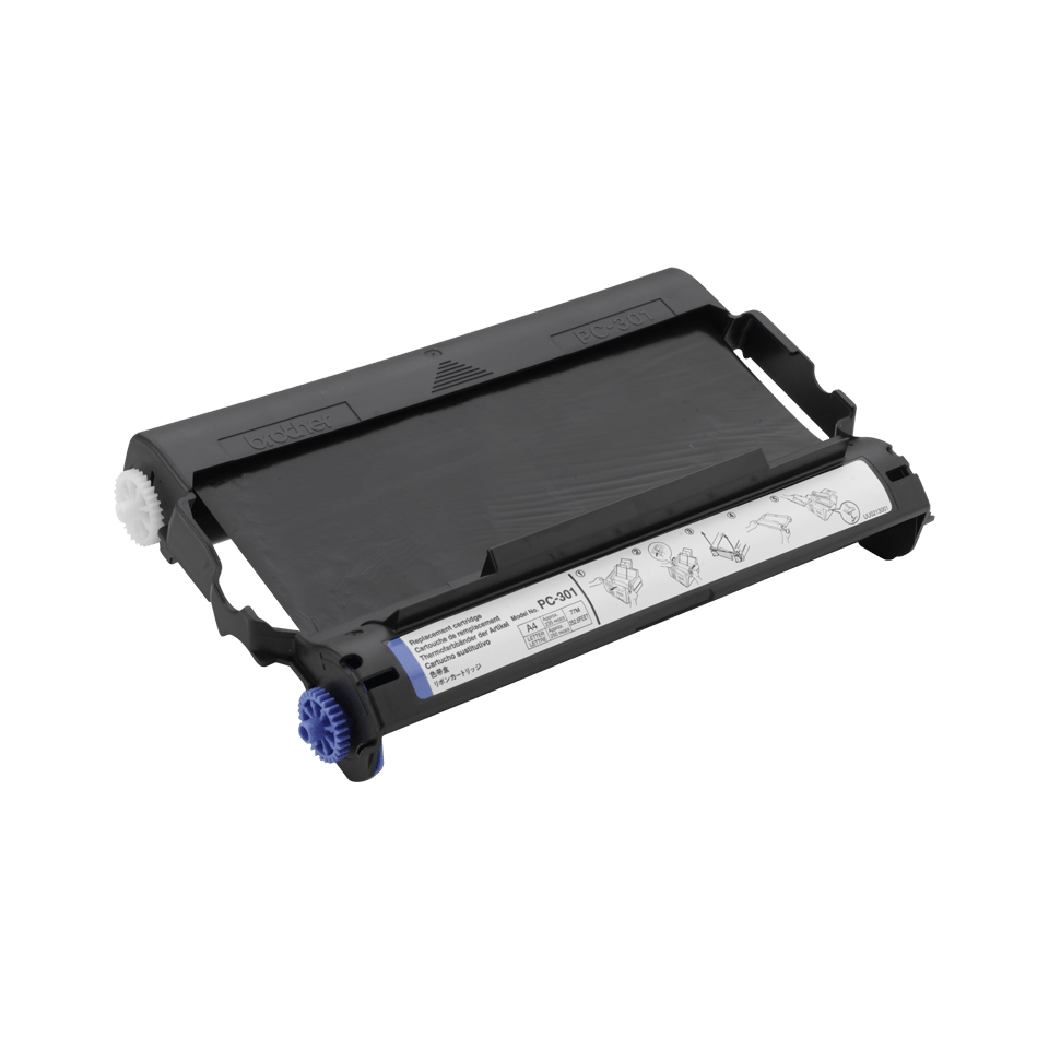 [4977766054409] 4977766054409 Brother PC301 A single, pre-loaded, thermal printing ribbon, frame and gears - 235 A4 pages Suits Fax 920/930