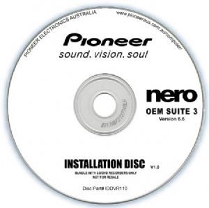 [DVS-IDDVR110] Pioneer Software Nero Suite 3 OEM Version 6.6 - Play Edit Burn  Share Blu-ray  3D contents - PowerDVD10 InstantBurn5.0 Power2Go8.0 PowerProducer5.5