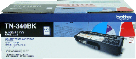 [4977766682732] 4977766682732 Brother TN-340BK Colour Laser Toner - Standard Yield Black, HL-4150CDN/4570CDW, DCP-9055CDN, MFC-9460CDN/9970CDW - 2500 pages